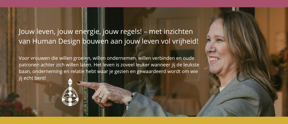 jouw leven, jouw energie, jouw regels